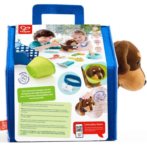 Hape Role Play Puppy Care Clinic Set (E3229A)