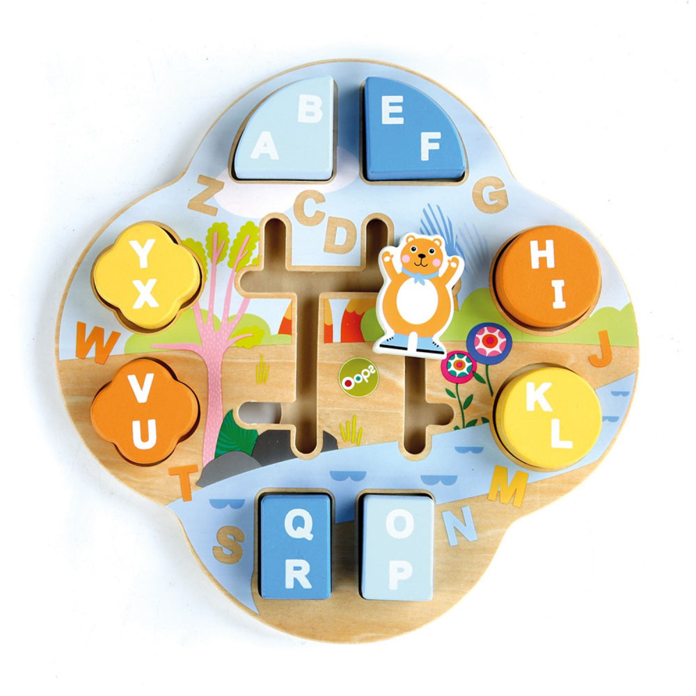 OOPS ΞΥΛΙΝΑ ΚΥΒΑΚΙΑ Η ΑΛΦΑΒΗΤΟΣ ΜΟΥ 18M+.