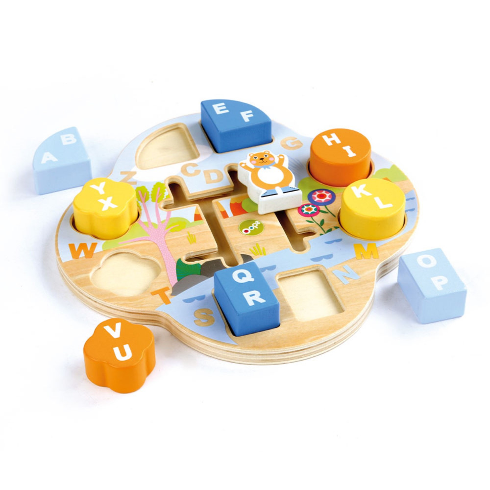 OOPS ΞΥΛΙΝΑ ΚΥΒΑΚΙΑ Η ΑΛΦΑΒΗΤΟΣ ΜΟΥ 18M+.