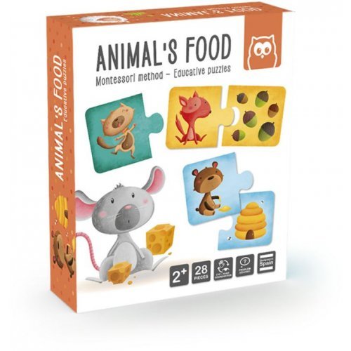 Eurekakids Παζλ - Μαθαίνω Τα Ζώα Και Τις Τροφές Τους 483018