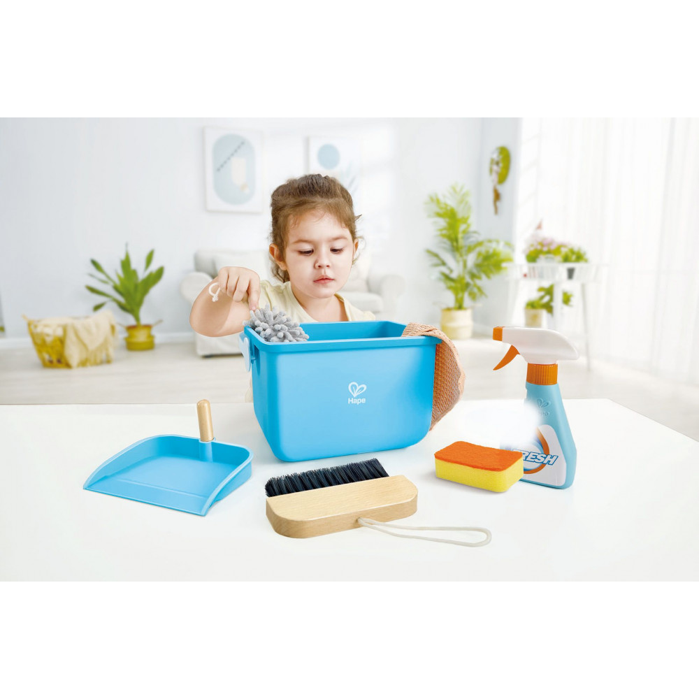 Hape Scoot-Around Ξύλινο Σετ Καθαρισμού (E3054A).