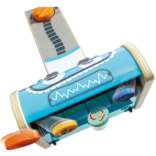 Hape Ξύλινη Ηλεκτρική Σκούπα (E3056A).