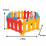 Παιδικός φράχτης της εταιρείας Pilsan αποτελούμενος απο 6 κομμάτιαΕύκολη συναρμολόγηση Διαθέτει βάσεις στήριξης των κομματιώνΔιαστάσεις : 72.