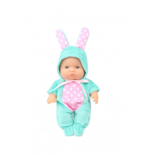 MONI TOYS ΚΟΥΚΛΑ 20 CM BUNNY GREEN 6128 3800146223403