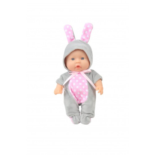 MONI TOYS ΚΟΥΚΛΑ 20 CM BUNNY GREY 6129 3800146223410