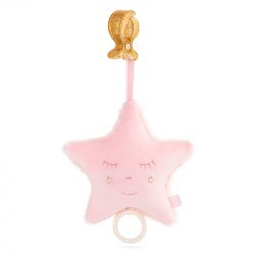 AMEK TOYS SOFT TOY STAR ΜΟΥΣΙΚΟ ΛΟΥΤΡΙΝΟ PINK 98611