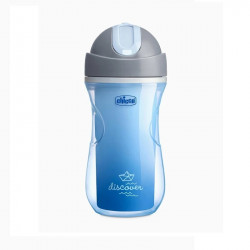 ΚΥΠΕΛΛΟ ΜΕ ΚΑΛΑΜΑΚΙ ΣΙΛΙΚΟΝΗΣ CHICCO SPORT CUP ΜΠΛΕ 14m+ 226mL F04-06991-20-01-BLUE