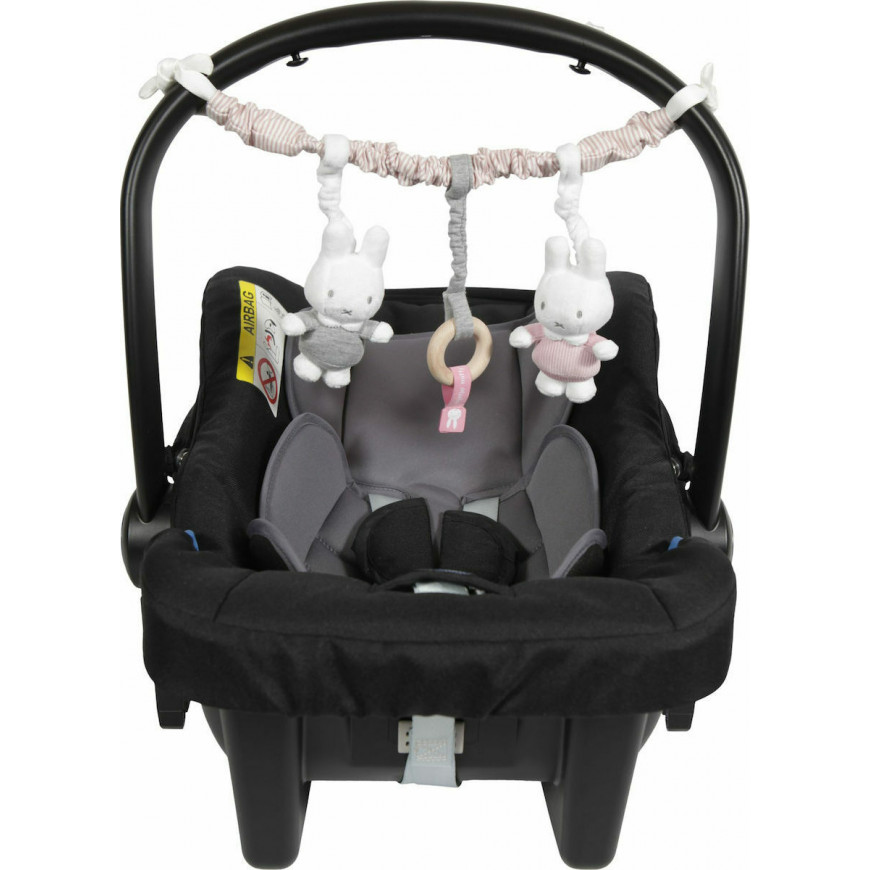 Όμορφη γιρλάντα της εταιρείας Miffy για το καρότσι ή το κάθισμα του αυτοκινήτου.