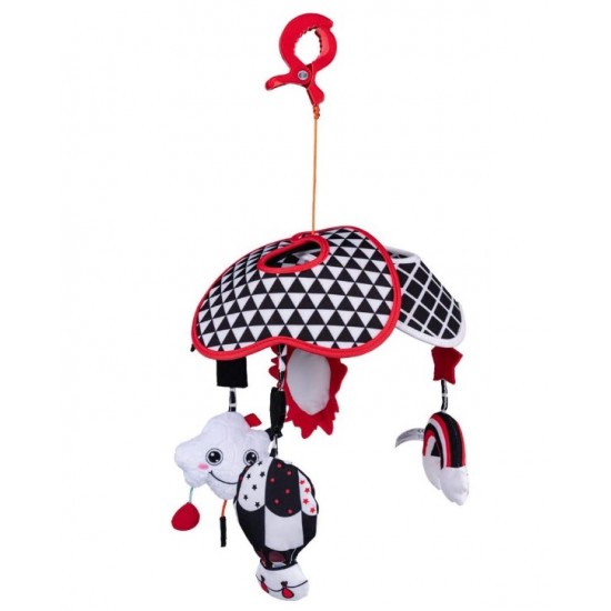 Η φωτογραφία δείχνει Λούτρινο κρεμαστό παιχνίδι της εταιρείας Bali Bazoo.