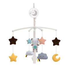 CANGAROO ΜΟΥΣΙΚΟ ΠΕΡΙΣΤΡΕΦΟΜΕΝΟ ΚΡΕΒΑΤΙΟΥ BED MOBILE DREAMY GREY 3800146264734