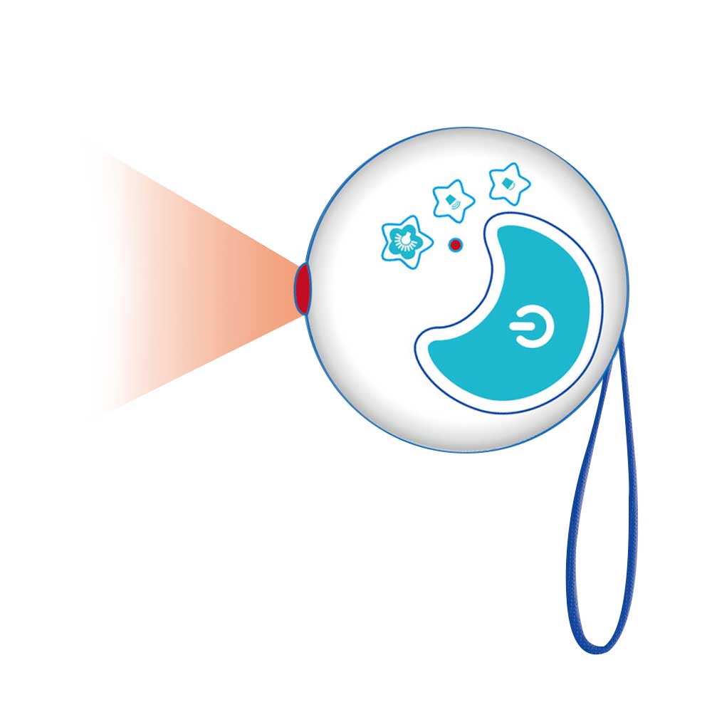 Η φωτογραφία δείχνει BEBE STARS ΜΟΥΣΙΚΟ ΠΕΡΙΣΤΡΕΦΟΜΕΝΟ ΚΡΕΒΑΤΙΟΥ ΜΕ ΠΡΟΒΟΛΕΑ SPACE.