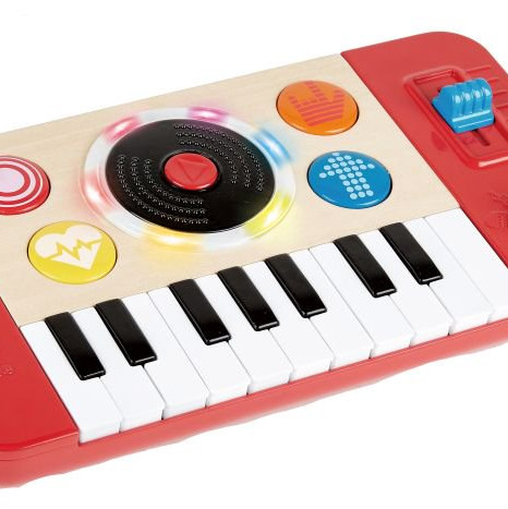 Hape Learn with Lights Drum Σετ DJ και Μουσική Κονσόλα με Πλήκτρα 1Τεμ E0621A