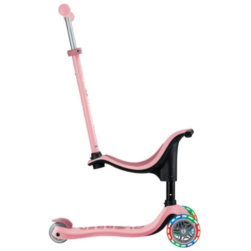 Globber Scooter Go.Up Sporty Lights Pastel Pink (452-710-4)
