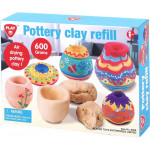 Playgo Πηλός Pottery Clay Refill 600gr (8509)Κατάλληλο απο 5+ ετών