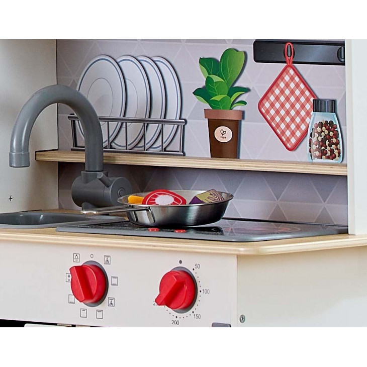 ΠΕΡΙΓΡΑΦΗHape Playfully Delicious Ξύλινη Κουζίνα Super Serve (E3211A).