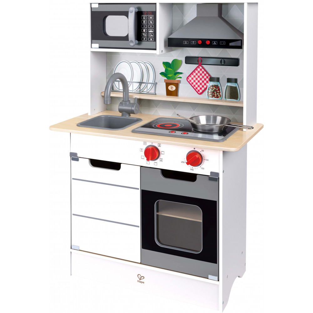 ΠΕΡΙΓΡΑΦΗHape Playfully Delicious Ξύλινη Κουζίνα Super Serve (E3211A).