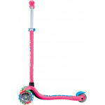 Globber Scooter Primo Plus Lights Fuchsia (442-610-4).