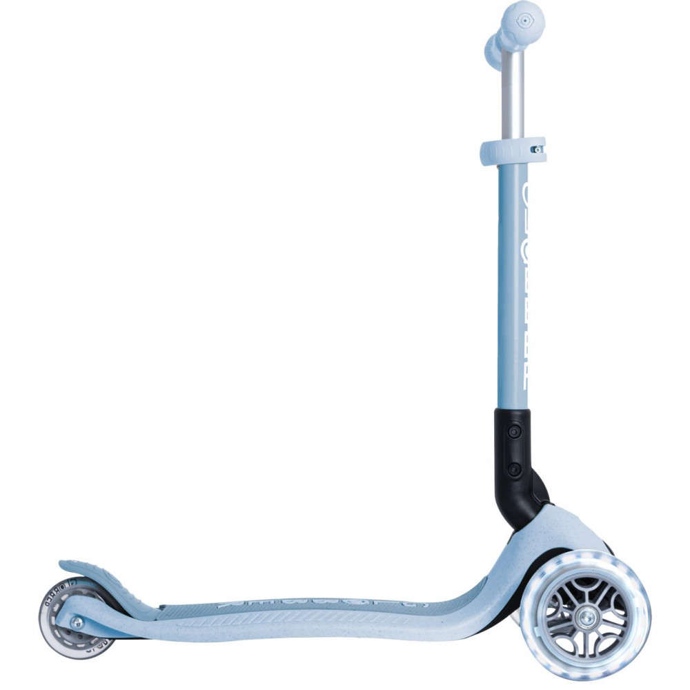 Globber Scooter Junior Foldable Lights Eco Blueberry (692-501).