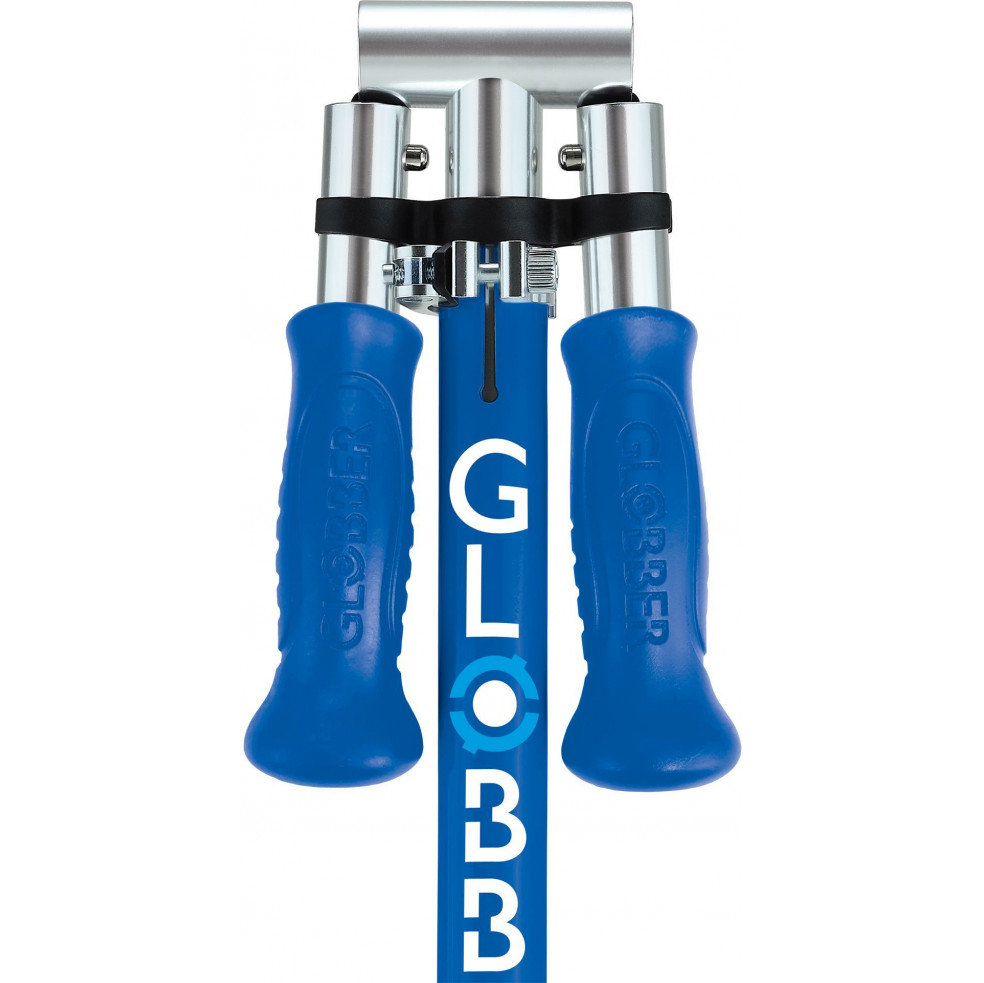 Η φωτογραφία δείχνει Globber Πατίνι Junior Foldable Flow Lights Navy Blue (870-100).