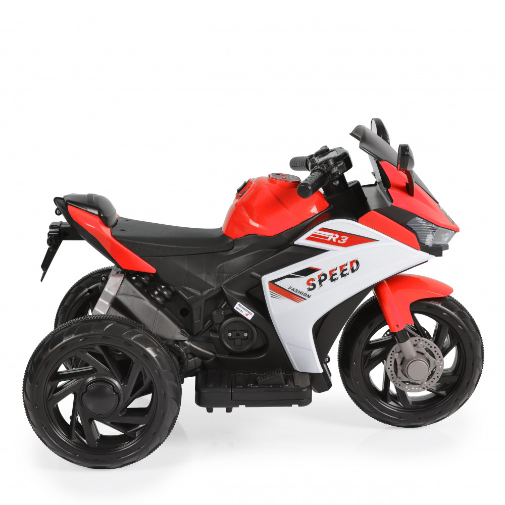 Ηλεκτροκίνητη μηχανή της εταιρείας Moni Cangaroo κατάλληλη για παιδιά από 3 έως 8 ετών και μέγιστου βάρους τα 30 κιλά.