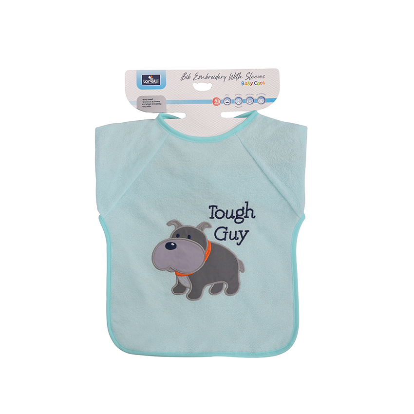 Η φωτογραφία δείχνει Lorelli σαλιάρα με τύπωμα και μανίκια με λάστιχο.