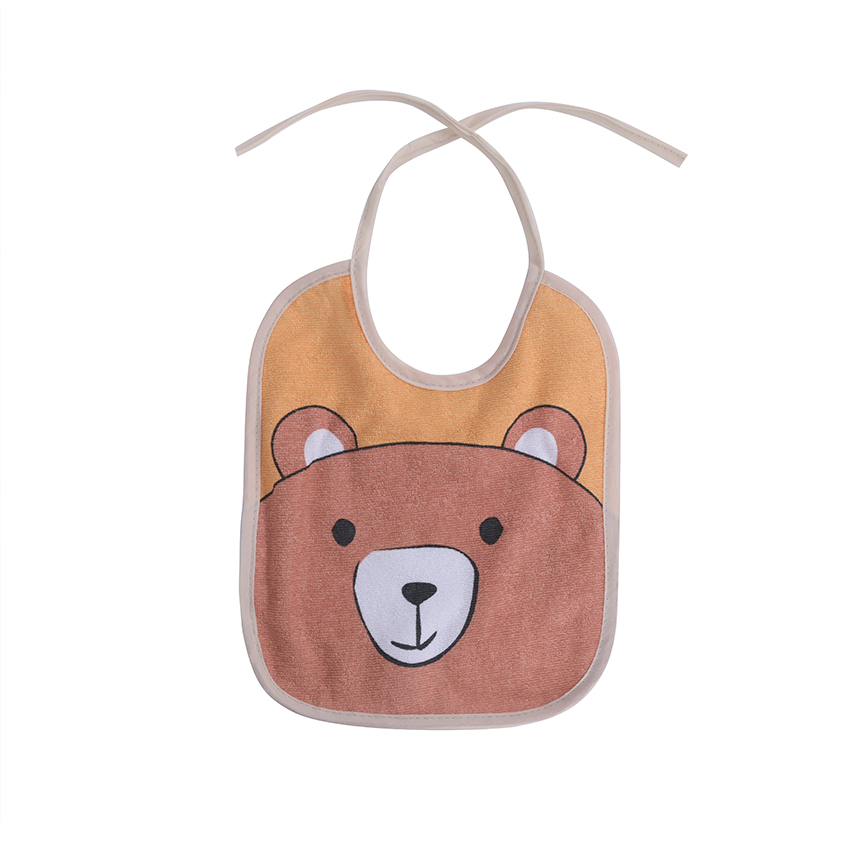 Η φωτογραφία δείχνει Lorelli σετ 7 τεμ σαλιάρες με πετσετέ ύφανση και χαρούμενα σχέδια.