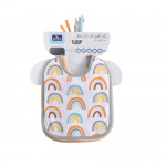 Η φωτογραφία δείχνει Lorelli σετ 7 τεμ σαλιάρες με πετσετέ ύφανση και χαρούμενα σχέδια.