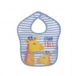 Lorelli σετ 2 τεμ αδιάβροχες σαλιάρες με τσέπη και χαρούμενα τυπώματα.