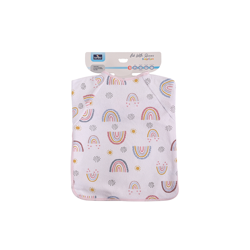 Lorelli σαλιάρα με τύπωμα και μανίκια με λάστιχο.