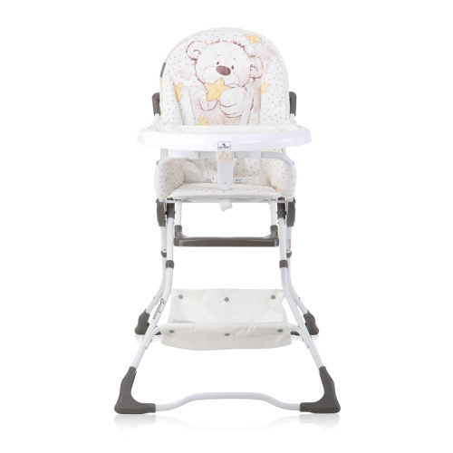 LORELLI ΚΑΘΙΣΜΑ ΦΑΓΗΤΟΥ HIGH CHAIR BONBON WHITE TEDDY BEAR 10100312315