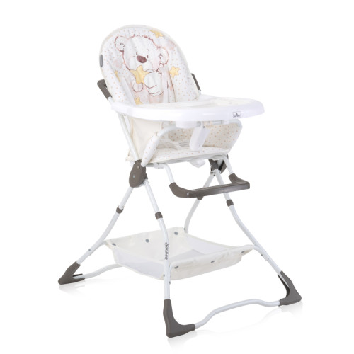 LORELLI ΚΑΘΙΣΜΑ ΦΑΓΗΤΟΥ HIGH CHAIR BONBON WHITE TEDDY BEAR 10100312315