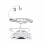 Η φωτογραφία δείχνει Η βρεφική κούνια La Scala είναι ένα πολυλειτουργικό προϊόν.