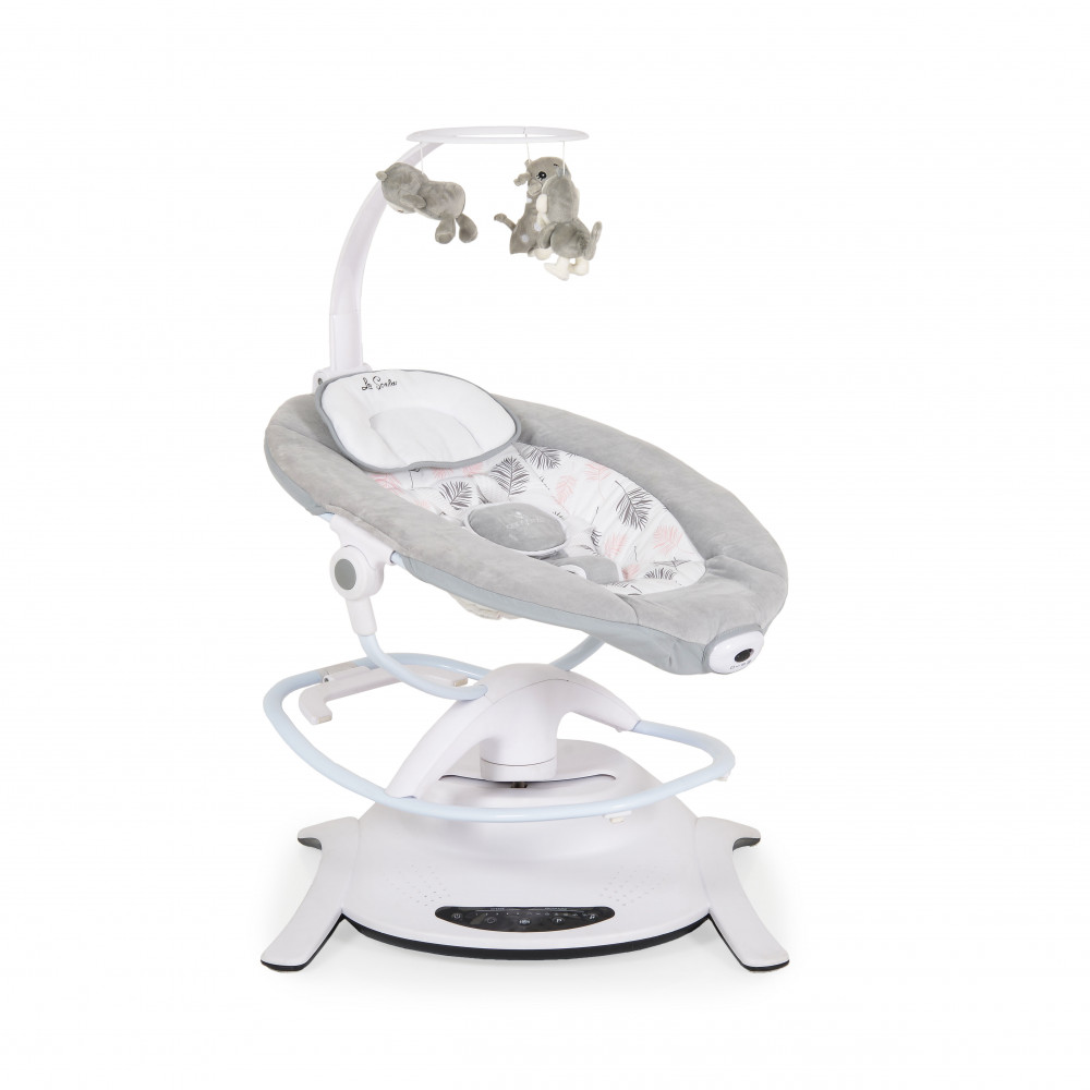 Η φωτογραφία δείχνει Η βρεφική κούνια La Scala είναι ένα πολυλειτουργικό προϊόν.