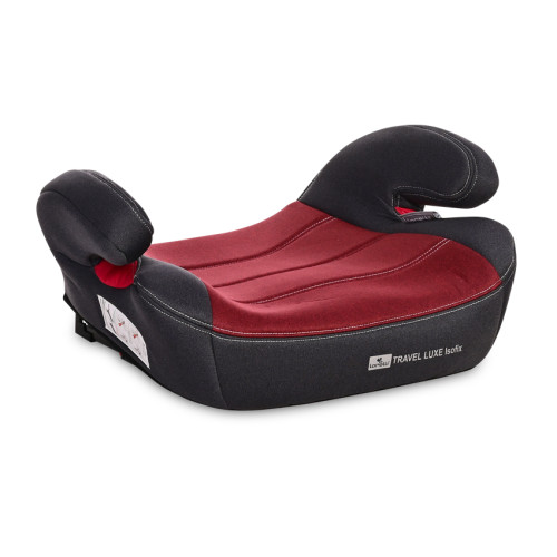 LORELLI ΚΑΘΙΣΜΑ BOOSTER ISOFIX 15-36KG TRAVEL LUXE BLACK AND RED 10071342340