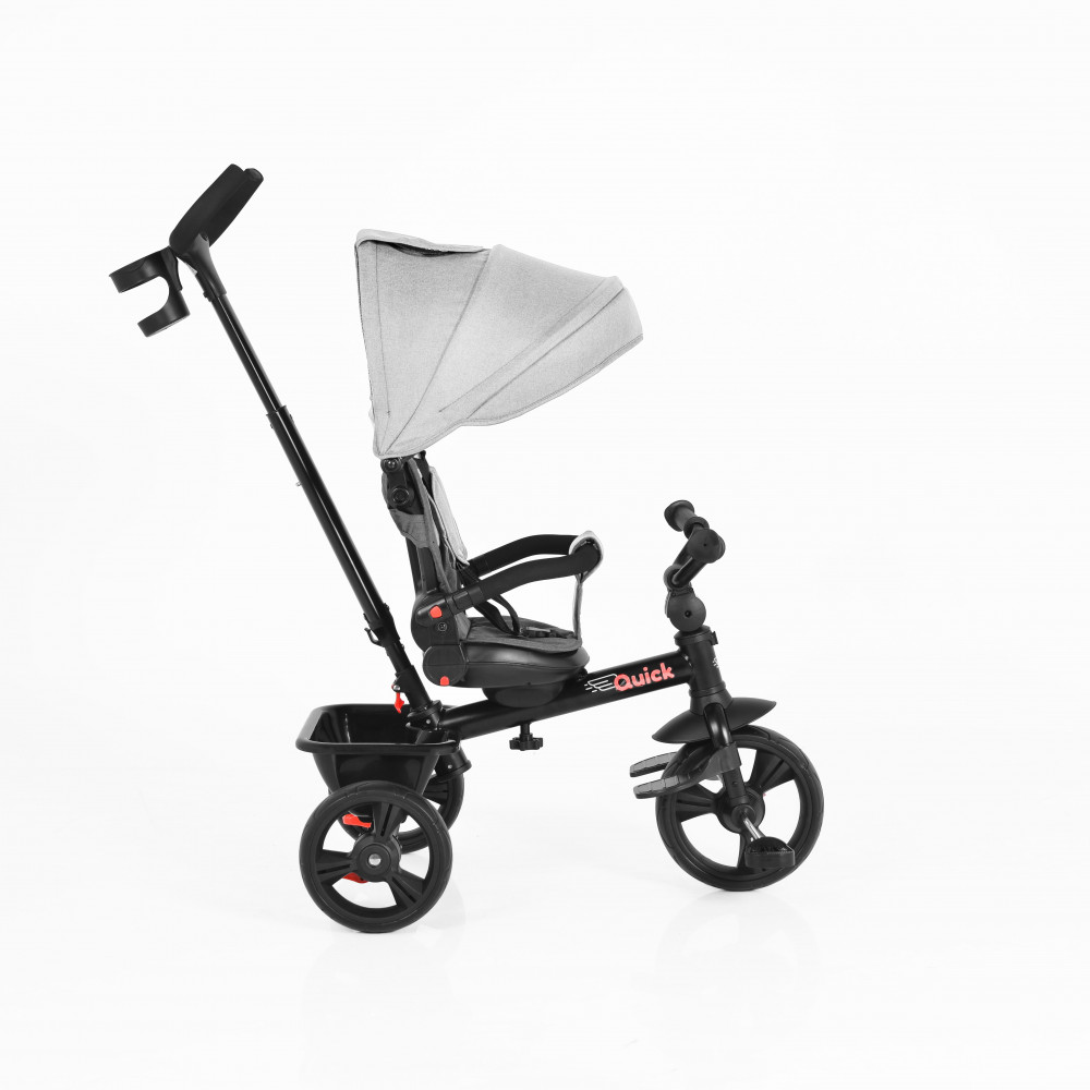 Η φωτογραφία δείχνει Τρίκυκλο ποδήλατο της εταιρείας Byox κατάλληλο για παιδιά 18+ μηνών με μέγιστο βάρος έως 25 κιλά.