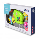 Η φωτογραφία δείχνει Παιχνίδι της εταιρείας Kaichi με δυνατότητα τοποθέτησης στην κούνια ή το καρότσι του μωρού.