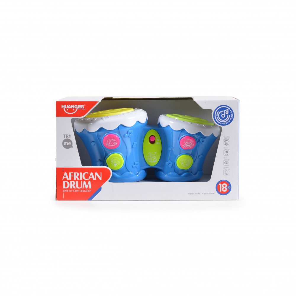 Η φωτογραφία δείχνει ΤΥΜΠΑΝΑ ΠΑΙΔΙΚΑ ΤΗΣ ΕΤΑΙΡΕΙΑΣ HUANGER ΜΕ ΜΟΥΣΙΚΕΣ ΛΕΙΤΟΥΡΓΙΕΣ ΚΑΙ ΔΙΑΚΟΠΤΗ ON/OFFΚατάλληλο για διευρύνει τις οπτικοακουστικές δεξιότητες του βρέφους και τον συντονισμο ακοής και κίνησηςΒάρος: 0.