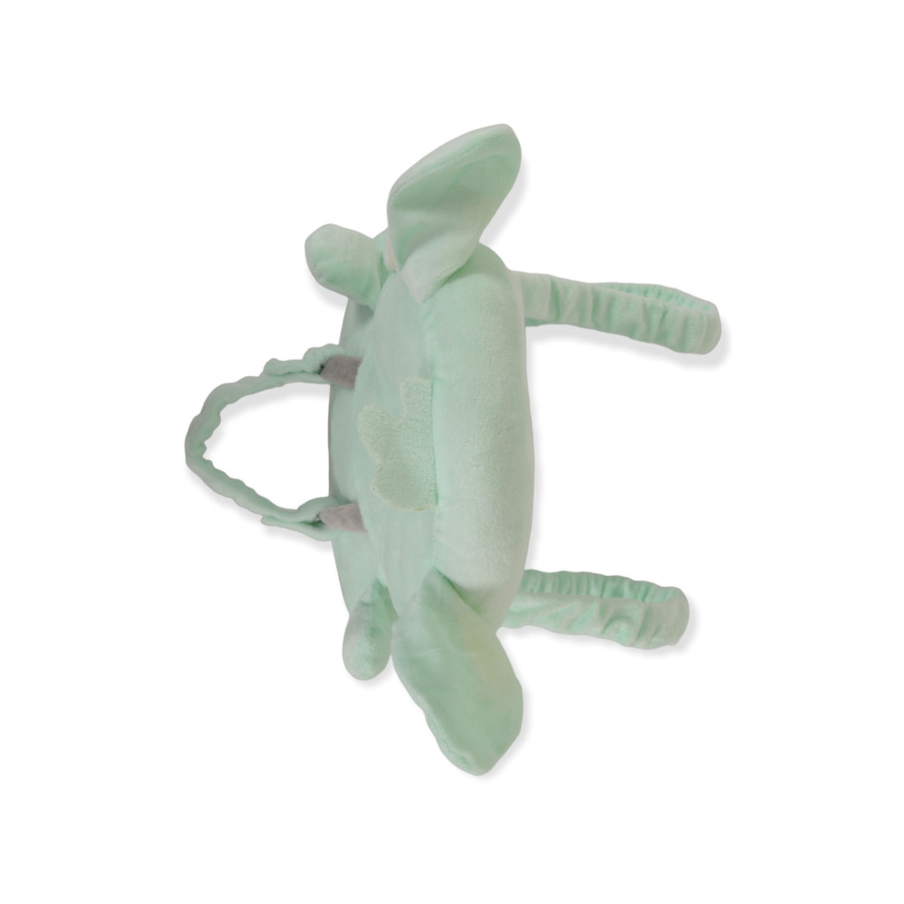 Η φωτογραφία δείχνει Παρέχετε ασφάλεια στις πρώτες αβέβαιες κινήσεις του παιδιού καθώς μαθαίνει να στέκεται και να περπατά.