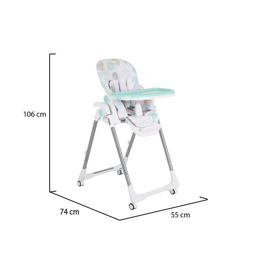 Η φωτογραφία δείχνει Πολυλειτουργική καρέκλα φαγητού της εταιρείας Moni (Cangaroo) κατάλληλη για χρήση σε παιδιά με μέγιστο βάρος τα 15 κιλάΔιαθέτει 6 επίπεδα ρύθμισης ύψους5 θέσεις ρύθμισης της πλάτης3 ρυθμίσεις υποποδίου 3 θέσεις δίσκου τροφοδοσίας διπλής στρώσηςΣύστημα ασφαλείας 5 σημείων με ρυθμ