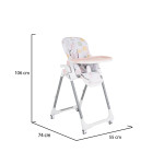 Η φωτογραφία δείχνει Πολυλειτουργική καρέκλα φαγητού της εταιρείας Moni (Cangaroo) κατάλληλη για χρήση σε παιδιά με μέγιστο βάρος τα 15 κιλάΔιαθέτει 6 επίπεδα ρύθμισης ύψους5 θέσεις ρύθμισης της πλάτης3 ρυθμίσεις υποποδίου3 θέσεις δίσκου τροφοδοσίας διπλής στρώσηςΣύστημα ασφαλείας 5 σημείων με ρυθμι