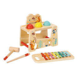 TOOKY TOY TF827 ΞΥΛΙΝΟ ΠΑΙΧΝΙΔΙ ΜΕ ΞΥΛΟΦΩΝΟ 7 PIECES 6972633371342