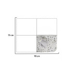 Η φωτογραφία δείχνει Βρεφική κουβέρτα αγκαλιάς-λίκνου κατασκευασμένη απο πολυεστερικό ύφασμα.