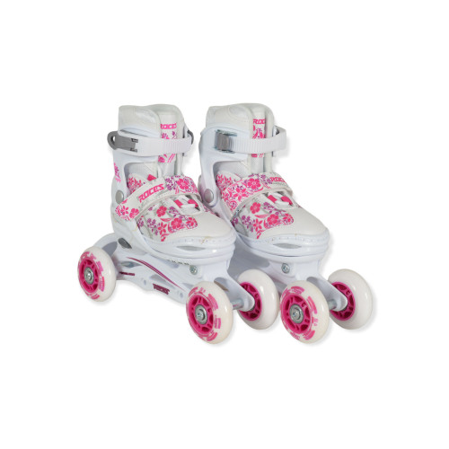 CANGAROO INLINE SKATES ROCES COMPY WHITE RS-INLINE-SKATES-COMPY