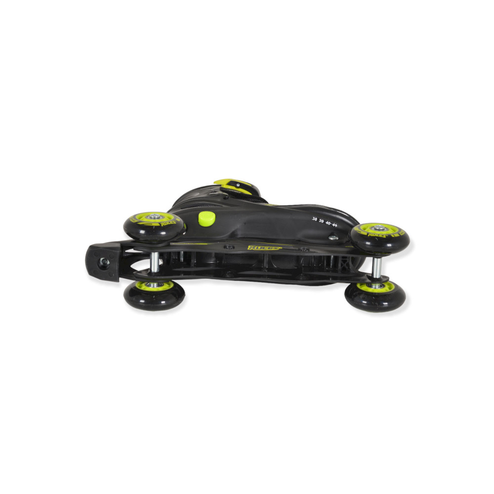 Ρυθμιζόμενο σετ inline πατίνια μετασχηματιζόμενα και κατάλληλα για παιδιά ηλικίας άνω των 3 ετών και βάρους έως 60 κιλά.