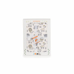 Βρεφική κουβέρτα αγκαλιάς-λίκνου κατασκευασμένη απο πολυεστερικό ύφασμα.