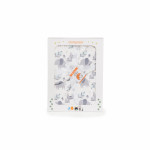 Βρεφική κουβέρτα αγκαλιάς-λίκνου κατασκευασμένη απο πολυεστερικό ύφασμα.