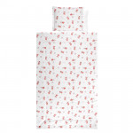 Η φωτογραφία δείχνει Βρεφικό σετ 4 τεμαχιών της εταιρείας Lorelli κατασκευασμένο απο 100% υποαλλεργικά και βαμβακερά υφάσματαΠεριλαμβάνει:Πάπλωμα: 97x145cmΜαξιλάρι: 35x43cm (100% Polyester)Μαξιλαροθήκη: 35x43cmΣεντόνι: 100x150cm (100% Βαμβάκι)