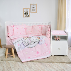 ΣΕΤ ΠΡΟΙΚΑΣ 6 ΤΕΜ ΜΩΡΟΥ ΓΙΑ ΚΟΥΝΙΑ TREND RANFORCE BUTTERFLIES PINK 20800055801
