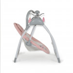 Η φωτογραφία δείχνει Βρεφική ηλεκτρική κούνια-ριλάξ κατάλληλο για παιδιά έως 6 μηνών και με μέγιστο βάρος τα 9 κιλά.