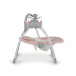 Η φωτογραφία δείχνει Βρεφική ηλεκτρική κούνια-ριλάξ κατάλληλο για παιδιά έως 6 μηνών και με μέγιστο βάρος τα 9 κιλά.